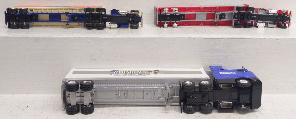 Lionel & K-Line O Gauge Assorted Tractor Trailers [3] VG