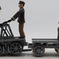 Bachmann 96201 G Motorized Handcar with Trailer VG