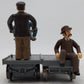 Bachmann 96201 G Motorized Handcar with Trailer VG
