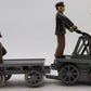 Bachmann 96201 G Motorized Handcar with Trailer VG