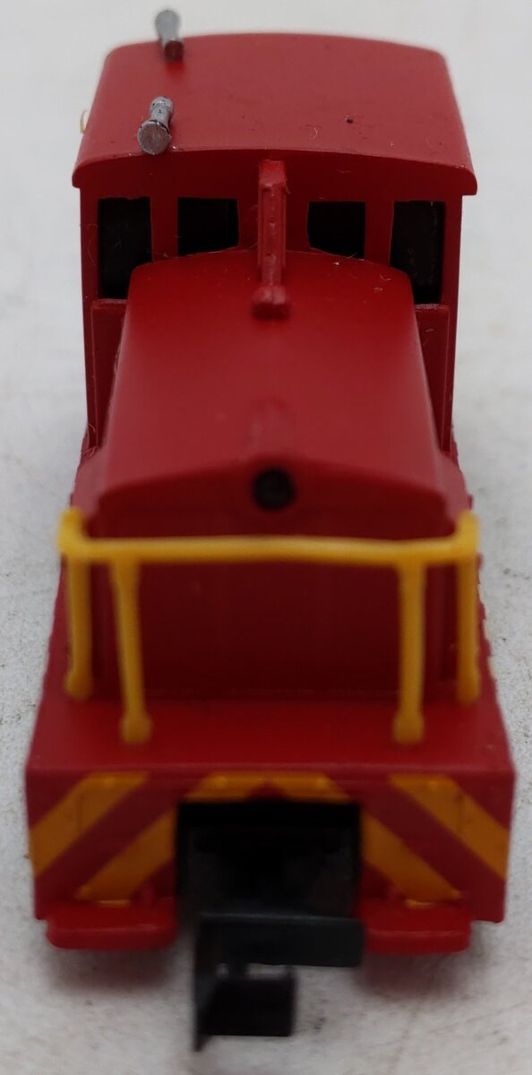 Bachmann 60090 N Painted & Unlettered Plymouth MDT Switcher Diesel Locomotive EX