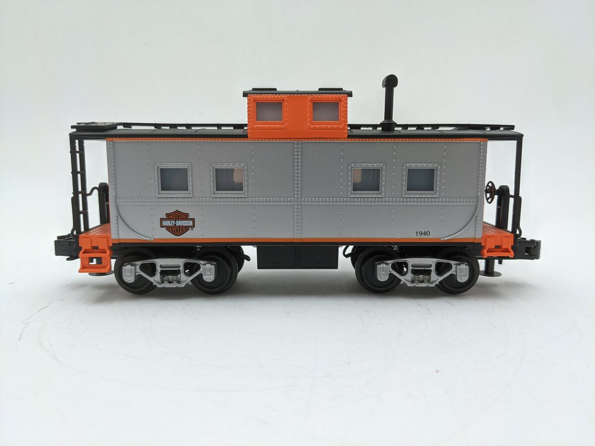MTH 30-4120C O Gauge Harley Davidson Steel Caboose EX/Box
