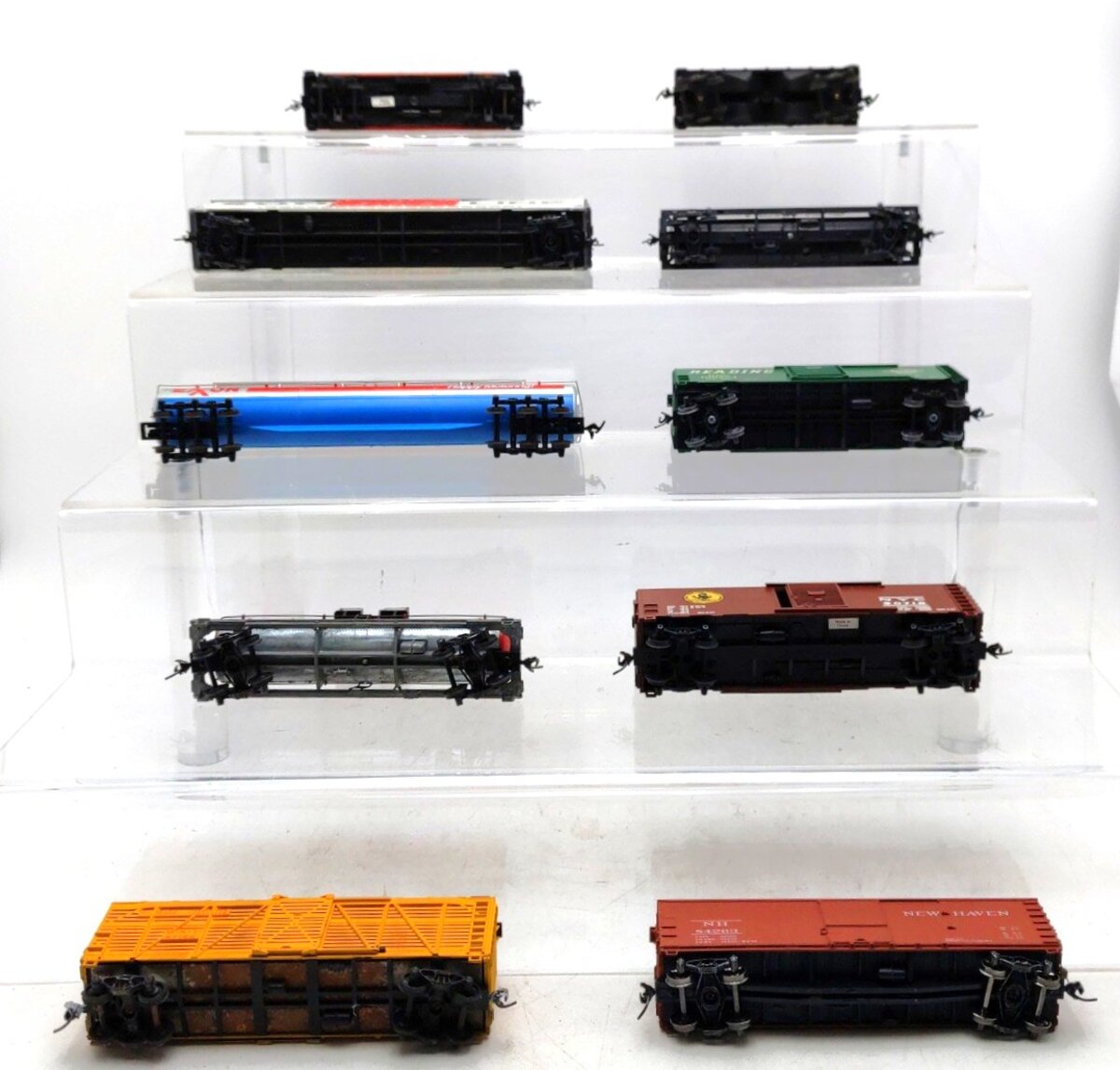 HO Scale Assorted Freight Cars [10] VG