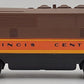 Lionel 2363C Vintage O Illinois Central Non-Powered B Unit Diesel EX