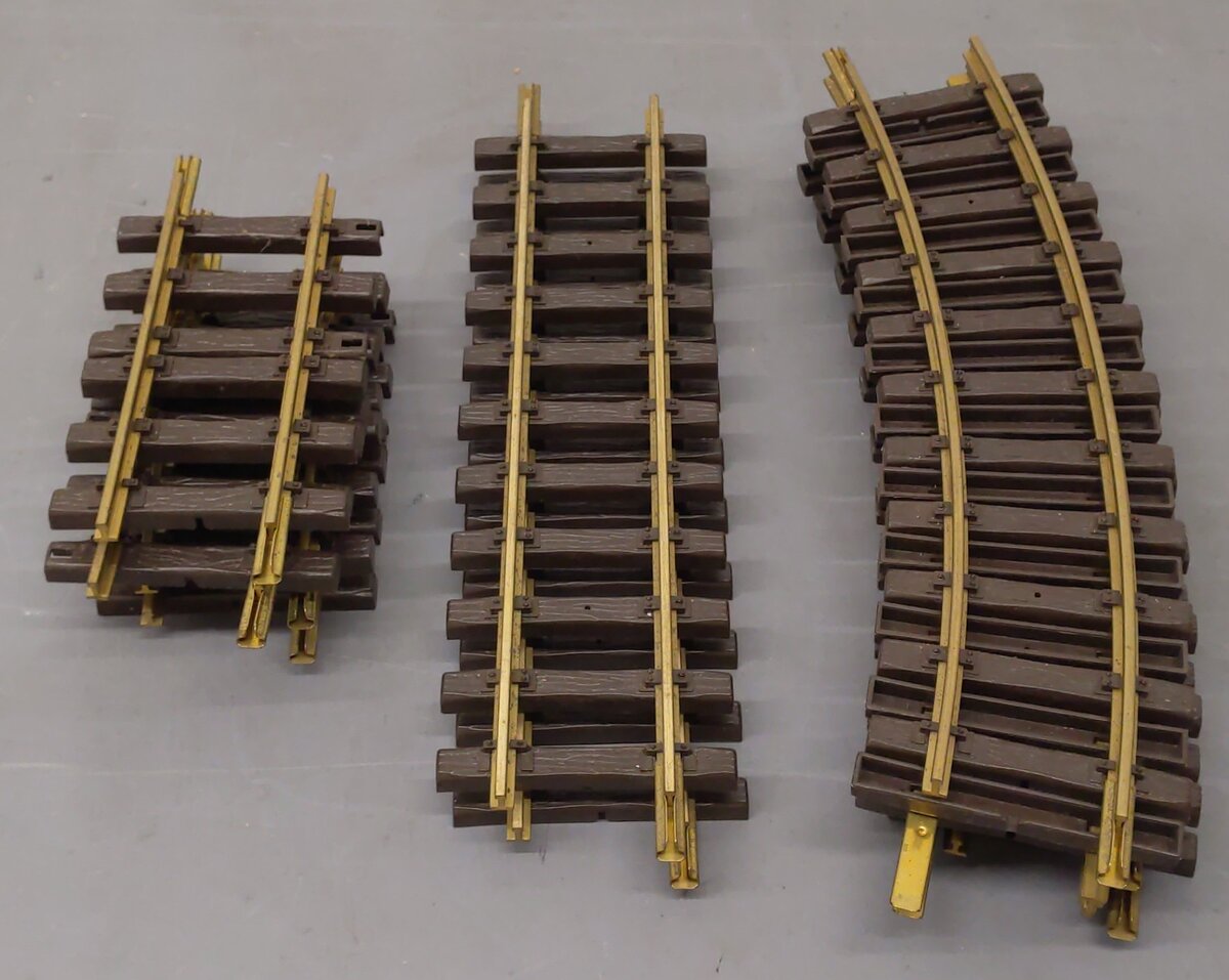 Assorted LGB Straight and Curved Track Sections [11] EX