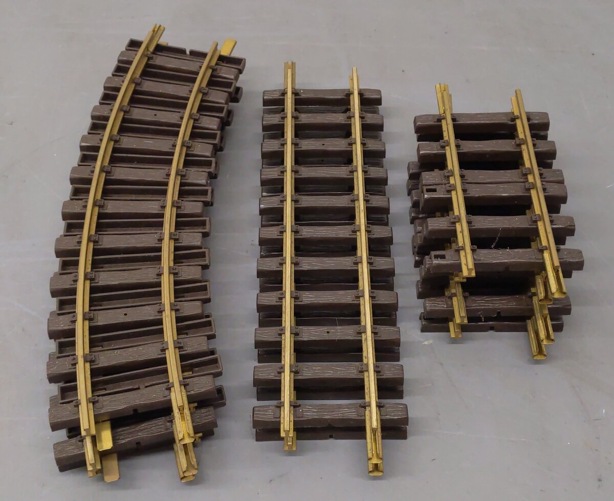 Assorted LGB Straight and Curved Track Sections [11] EX