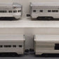 Lionel Vintage O Lionel Lines Aluminum Passenger Cars #2533,2530,2531,2532 [4] VG