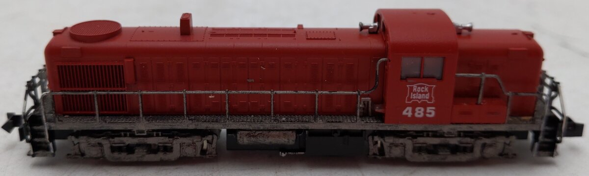 Atlas 4203 N Scale Rock Island RS-3 Diesel Locomotive #485