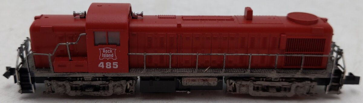 Atlas 4203 N Scale Rock Island RS-3 Diesel Locomotive #485