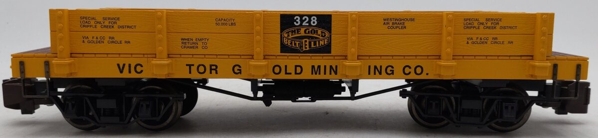 Bachmann 95747 Victor Gold Mining 20' Gondola - Metal Wheels VG