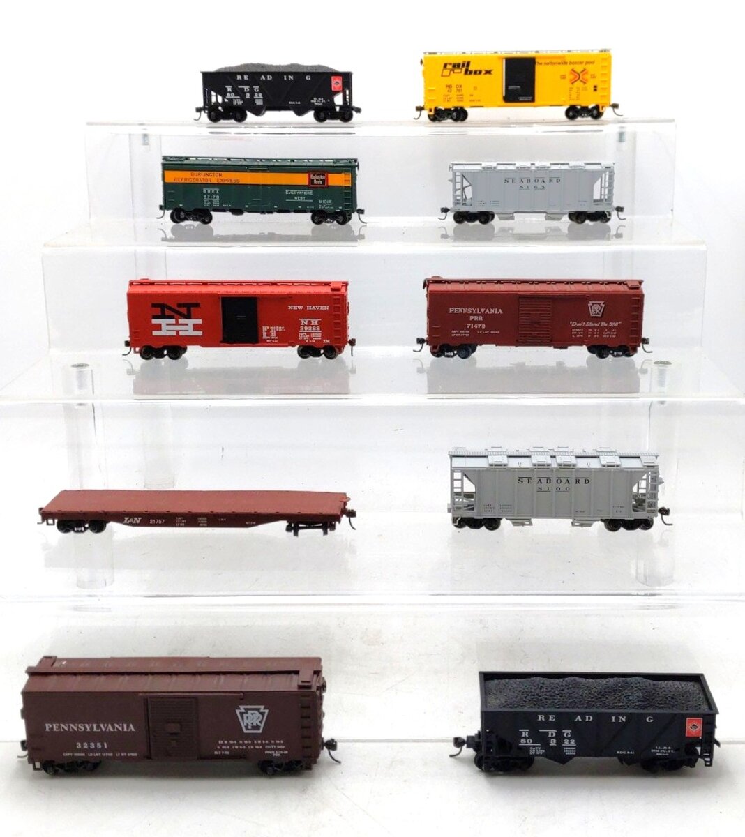 Bachmann & Other HO Scale Assorted Freight Cars [10] EX