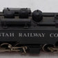 Mantua 324-14 HO Uintah Railway Co. Articulated Logger #50 VG
