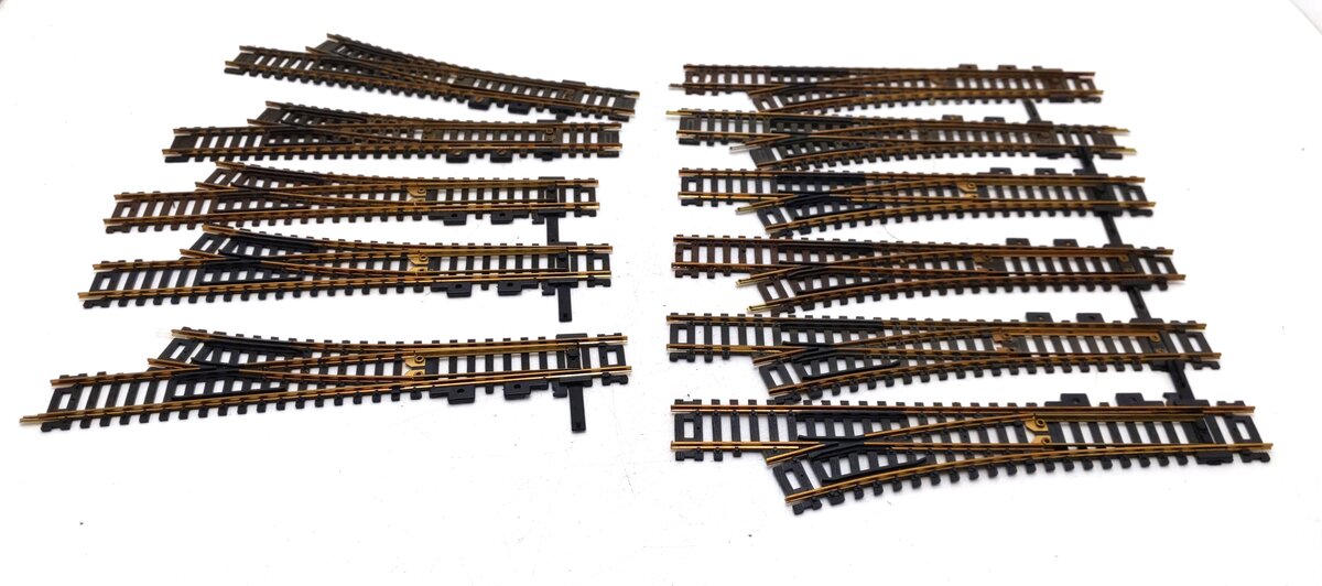 Atlas HO LH & RH Snap Switch Tracks: 50, 51 [11] VG