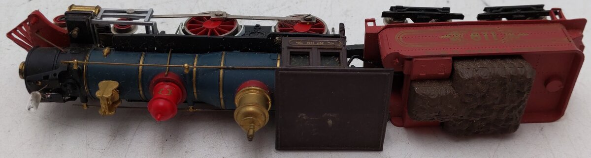 Bachmann 51001 HO Union Pacific 4-4-0 American Steam Locomotive & Tender #119 VG