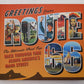 Greetings from Route 66 Hardcover Book By Voyageur Press VG