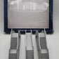 Atlas 669183 O Scale Double Track Pedestrian Crosswalk - Silver LN/Box