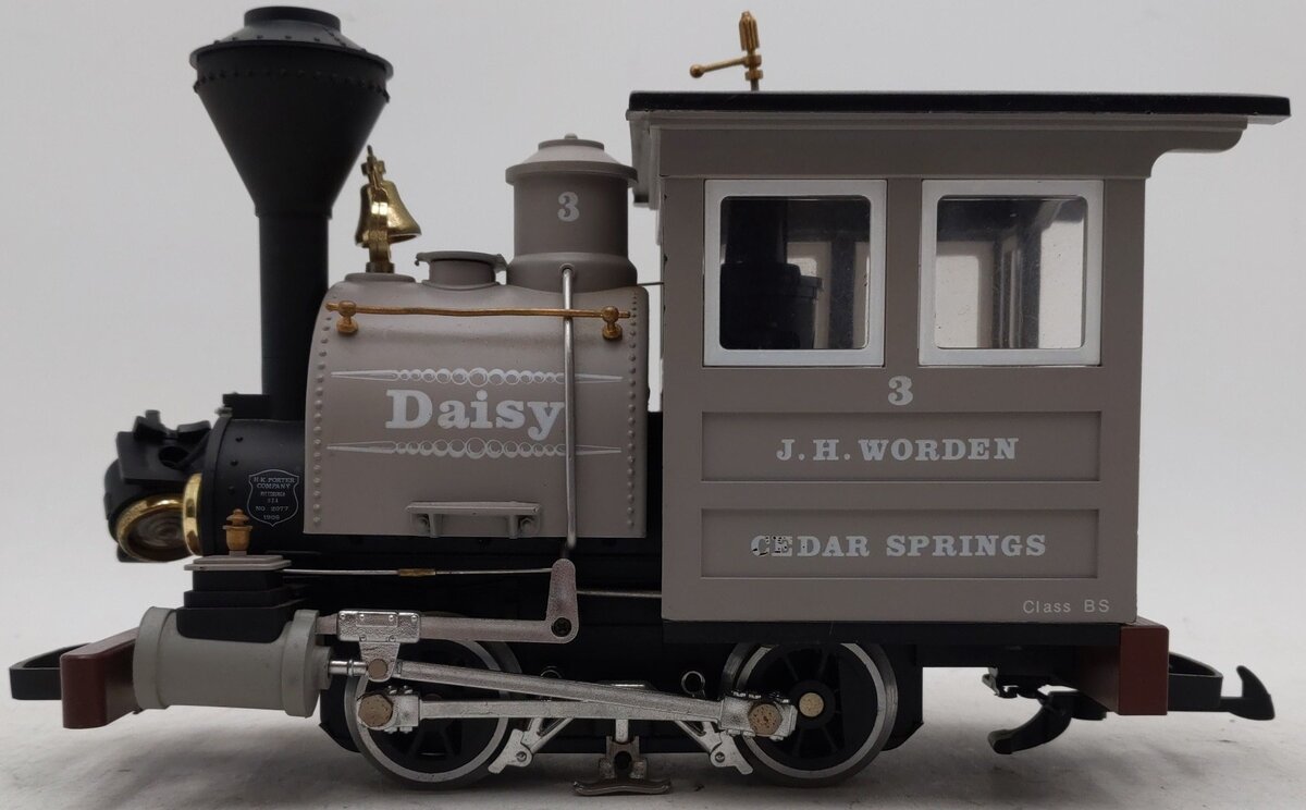 LGB 2077D 0-4-0 Daisy Switcher Steam Locomotive #3 VG