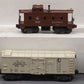 Lionel Vintage O Gauge Freight Cars: 6456, 6456, 6520, 6417, 3472, 6457 [6] VG