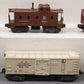 Lionel Vintage O Gauge Freight Cars: 6456, 6456, 6520, 6417, 3472, 6457 [6] VG