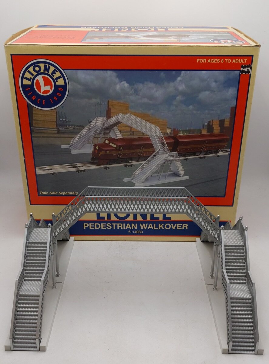 Lionel 6-14083 Pedestrian Walkover Bridge EX/Box