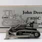 SpecCast JD850 1:50 Scale John Deer 850C Crawler Pewter Edition NIB