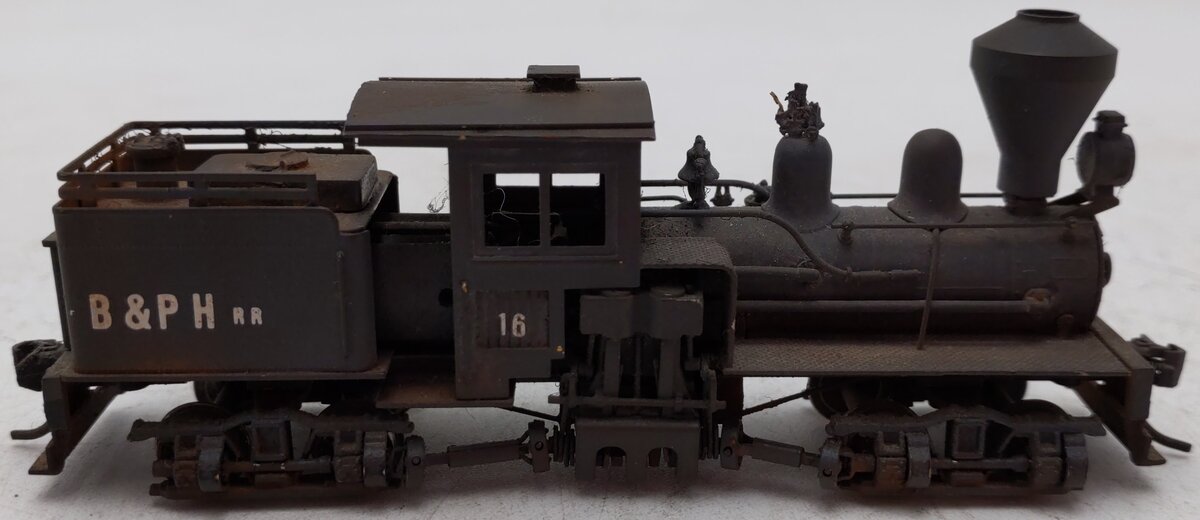 Custom Built HO Scale BRASS B&PH 4-0-4 Fully Custom Steam Locomotive #16