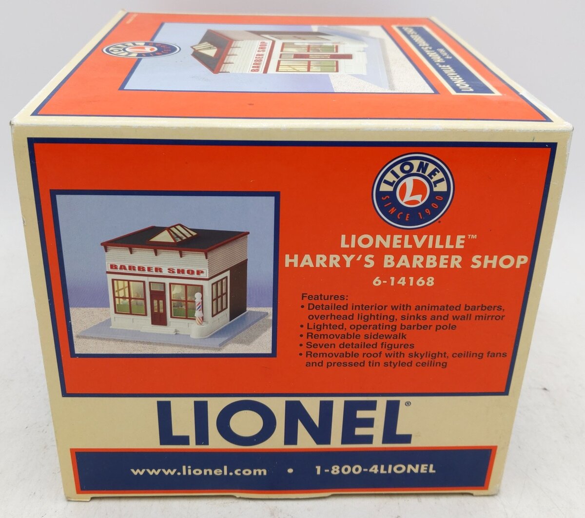 Lionel 6-14168 O Harry's Operating Barber Shop EX/Box