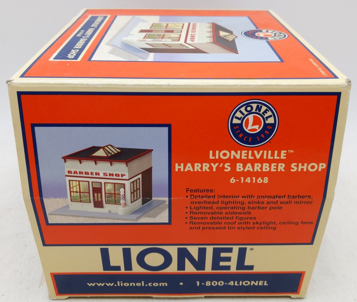 Lionel 6-14168 O Harry's Operating Barber Shop EX/Box