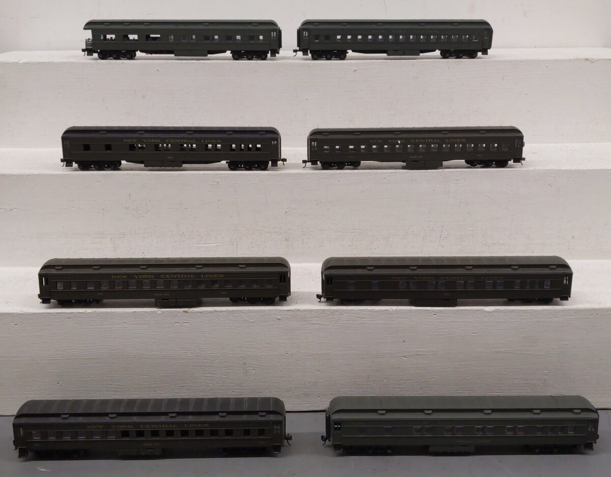 HO Scale New York Central Lines Passenger Cars [8] EX