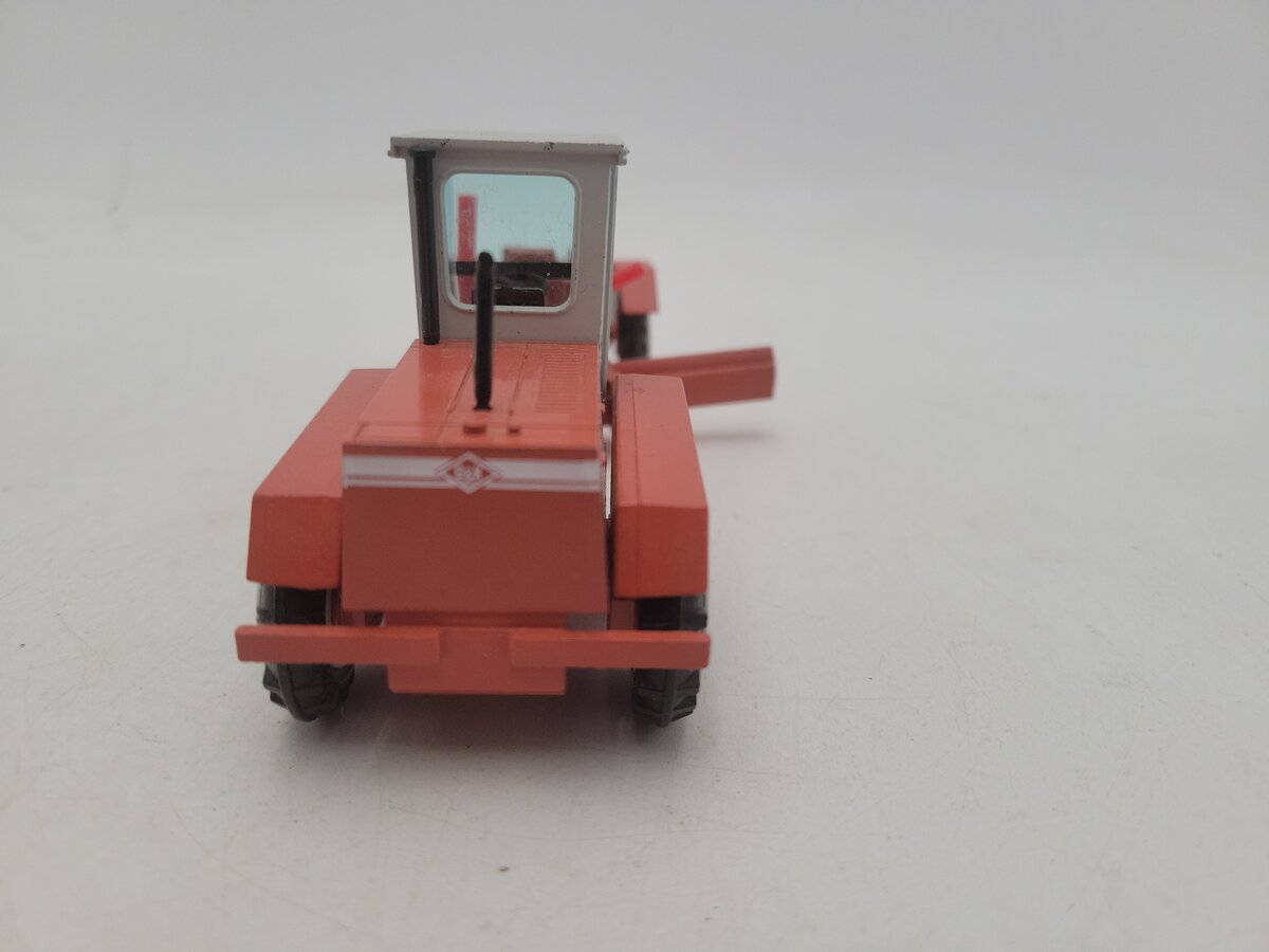 NZG 332 1:50 Scale Orange / Gray O&K F156A Motor Grader Die Cast Model EX/Box