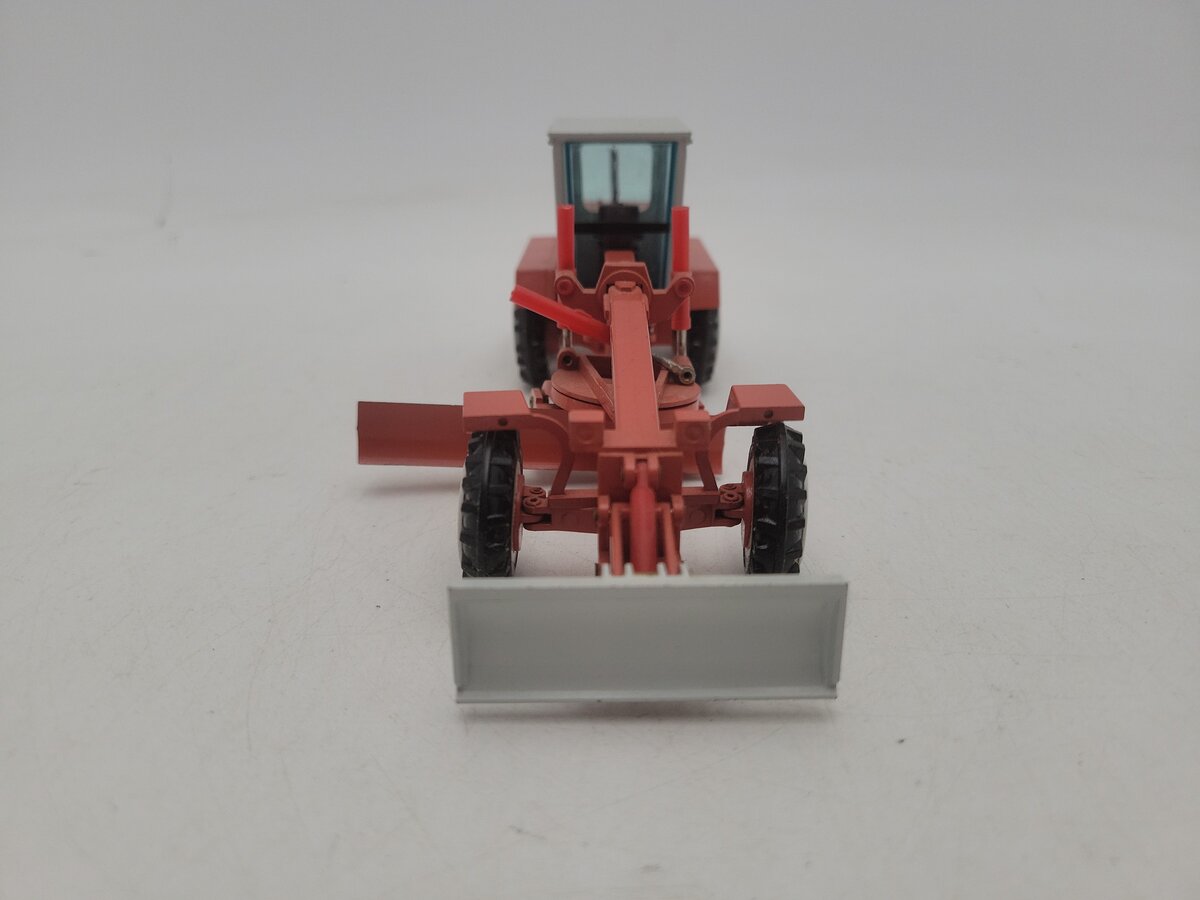 NZG 332 1:50 Scale Orange / Gray O&K F156A Motor Grader Die Cast Model EX/Box