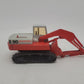 Conrad 2898 1:50 Scale Red / Gray Poclain 90 B Tracked Excavator Die Cast Model EX/Box