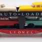 Lionel 6414 Vintage O Gauge Postwar Evans Autoloader with 4 Automobiles VG