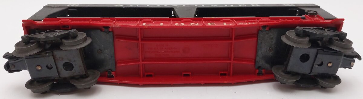 Lionel 6414 Vintage O Gauge Postwar Evans Autoloader with 4 Automobiles VG
