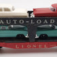 Lionel 6414 Vintage O Gauge Postwar Evans Autoloader with 4 Automobiles VG