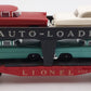 Lionel 6414 Vintage O Gauge Postwar Evans Autoloader with 4 Automobiles VG
