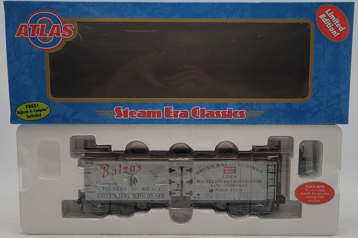Atlas 8130-1 Balza's Pickles 40' Reefer Car NIB