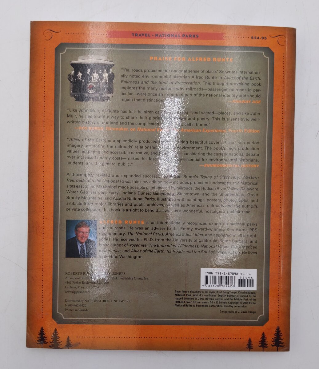 Trains of Discovery Paperback Book By Alfred Runte VG