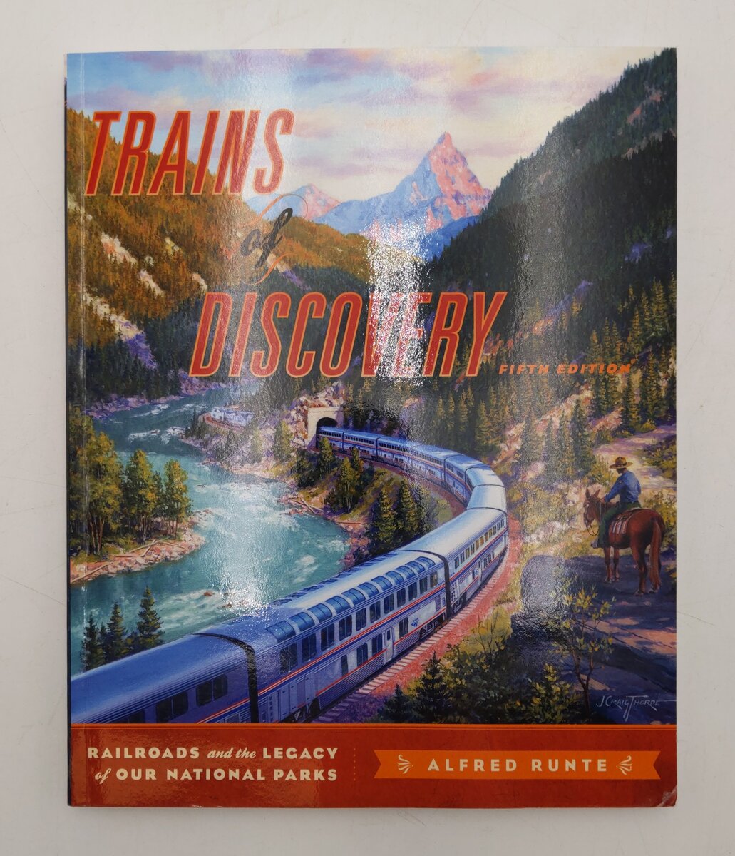 Trains of Discovery Paperback Book By Alfred Runte VG