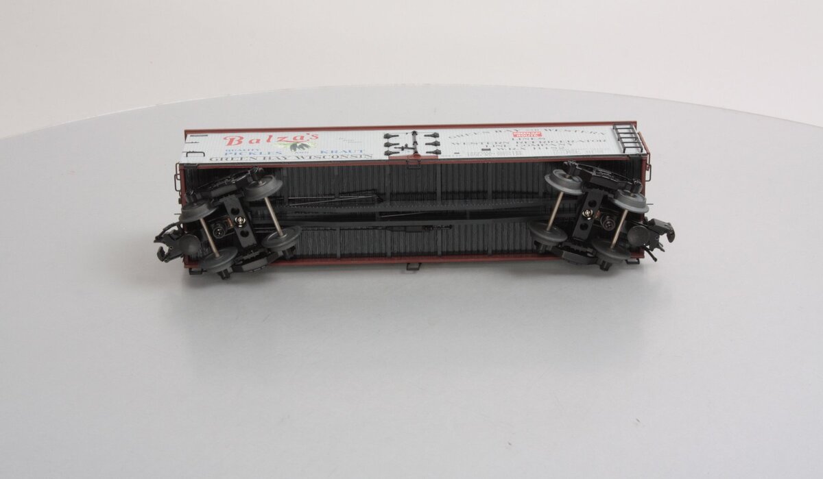 Atlas 8130-3 O Gauge Balza's Pickles Reefer Car #11482 (3 Rail) NIB