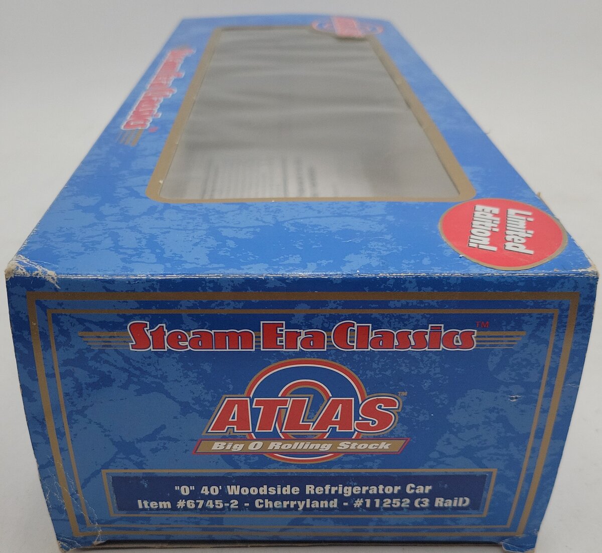 Atlas 6745-2 Cherryland Reefer Car #11252 (3 Rail) NIB