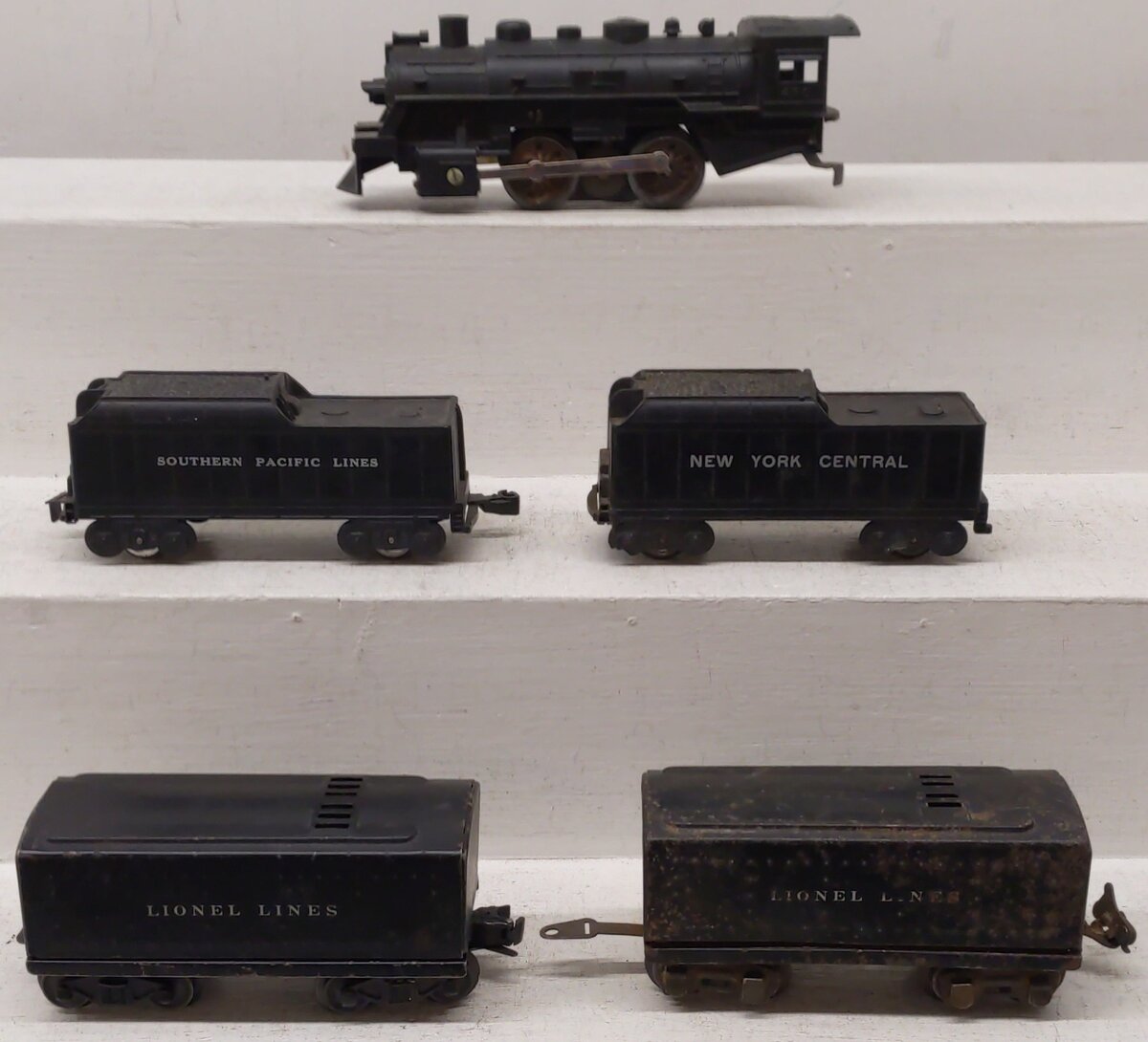 Lionel & Marx Locomotive & Assorted Tenders 490, 1689T 6654 [5]