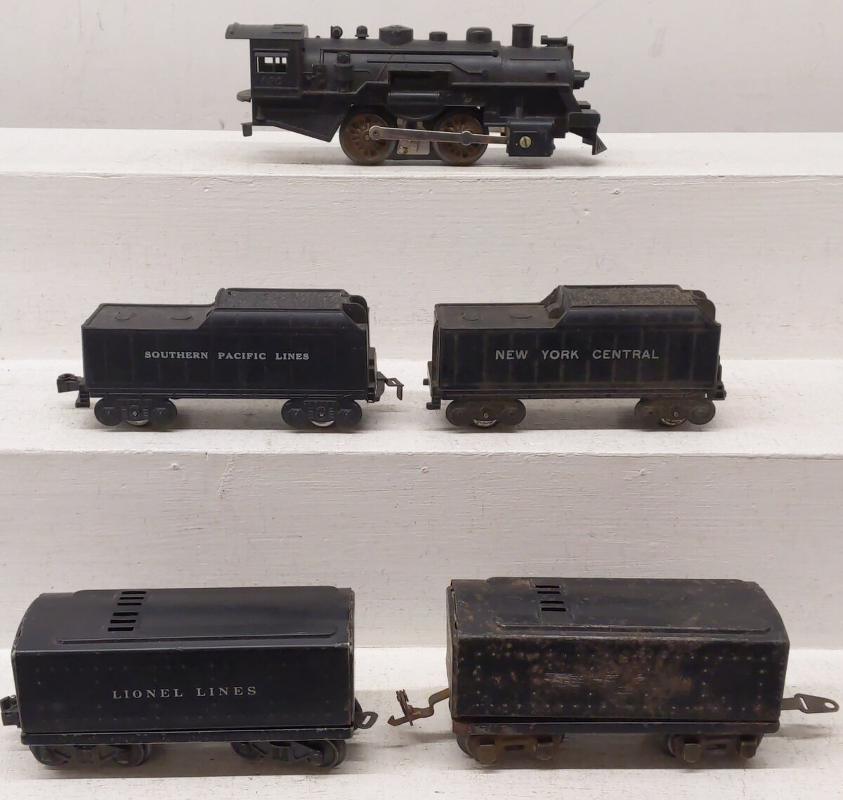 Lionel & Marx Locomotive & Assorted Tenders 490, 1689T 6654 [5]