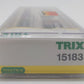 Trix 15183 N Scale Deutsche Bundesbahn Flatcar with Steel Slab Loads [2] LN/Box