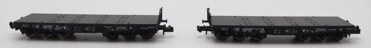 Trix 15183 N Scale Deutsche Bundesbahn Flatcar with Steel Slab Loads [2] LN/Box