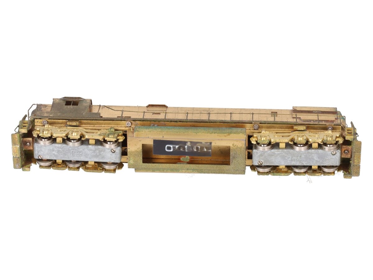Alco Models D-139 HO BRASS C-628 High Hood Diesel Locomotive - Unpainted VG/Box