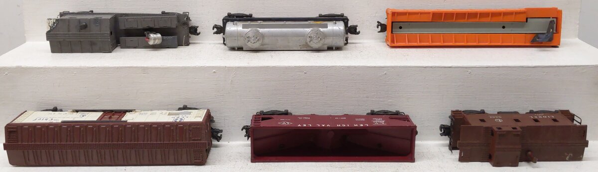Lionel Vintage O Gauge Custom Freight Cars #2465,356275,6672,2420,6457,6456 [6] VG