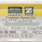Micro-Trains 55000000 Z Scale NYC Custom Lighted Sleeper Car w/ DC & DCC/Box