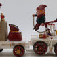 Bachmann 96241 #2 Christmas Handcar w/Santa & Elf EX