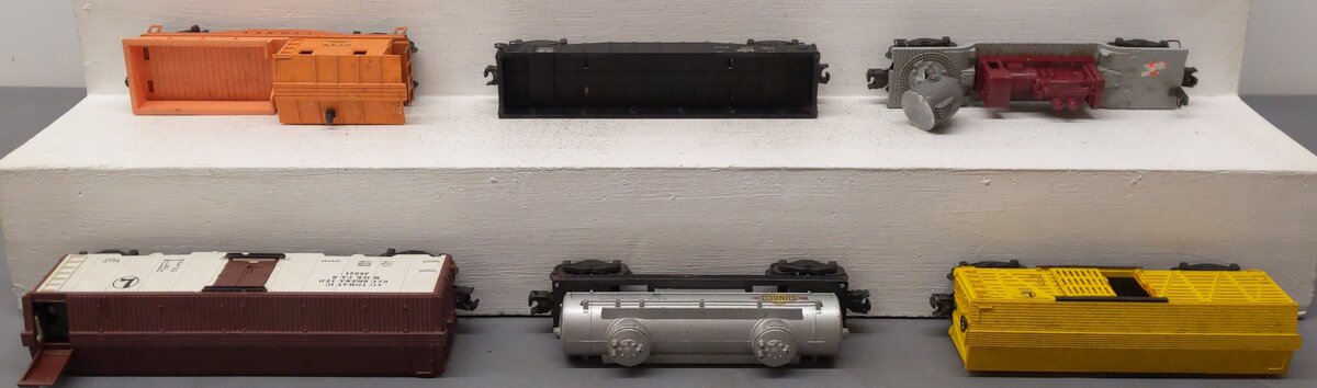 Lionel Vintage O Gauge Freight Cars: 6520, 6462, 6119-25, 3662, 6465, 6656 [6] VG